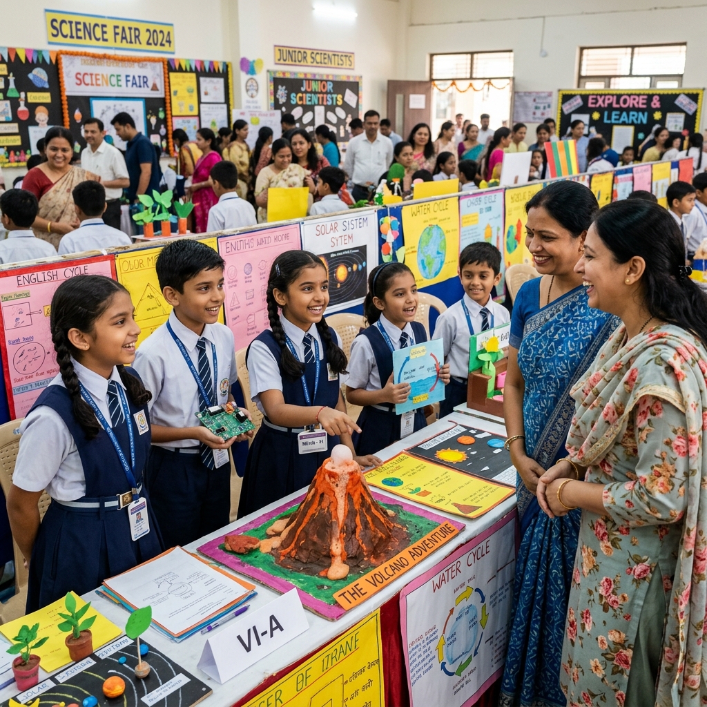 Academic events and parent interaction at Achievers Point Classes